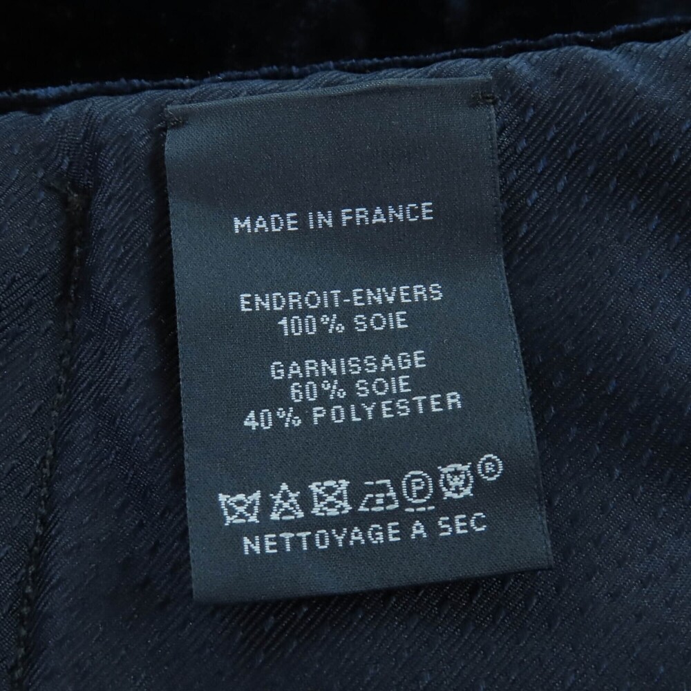 HERMES Authentic Blue Silk Scarf - Picture 5 of 5
